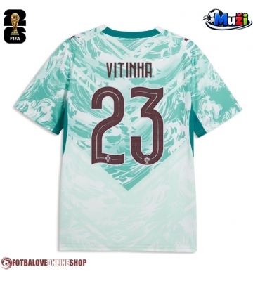 Portugalsko Vitinha #23 Venkovní Dres MS 2026 Krátkým Rukávem